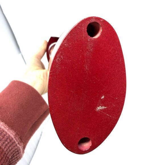 Galileo Glass Thermometer In Wood Frame 5 Colored Glass Spheres 11" Tall - Picture 7 of 8